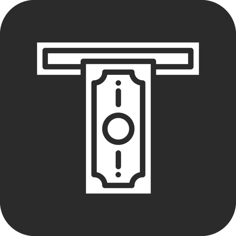 Cash Withdrawal Vector Icon