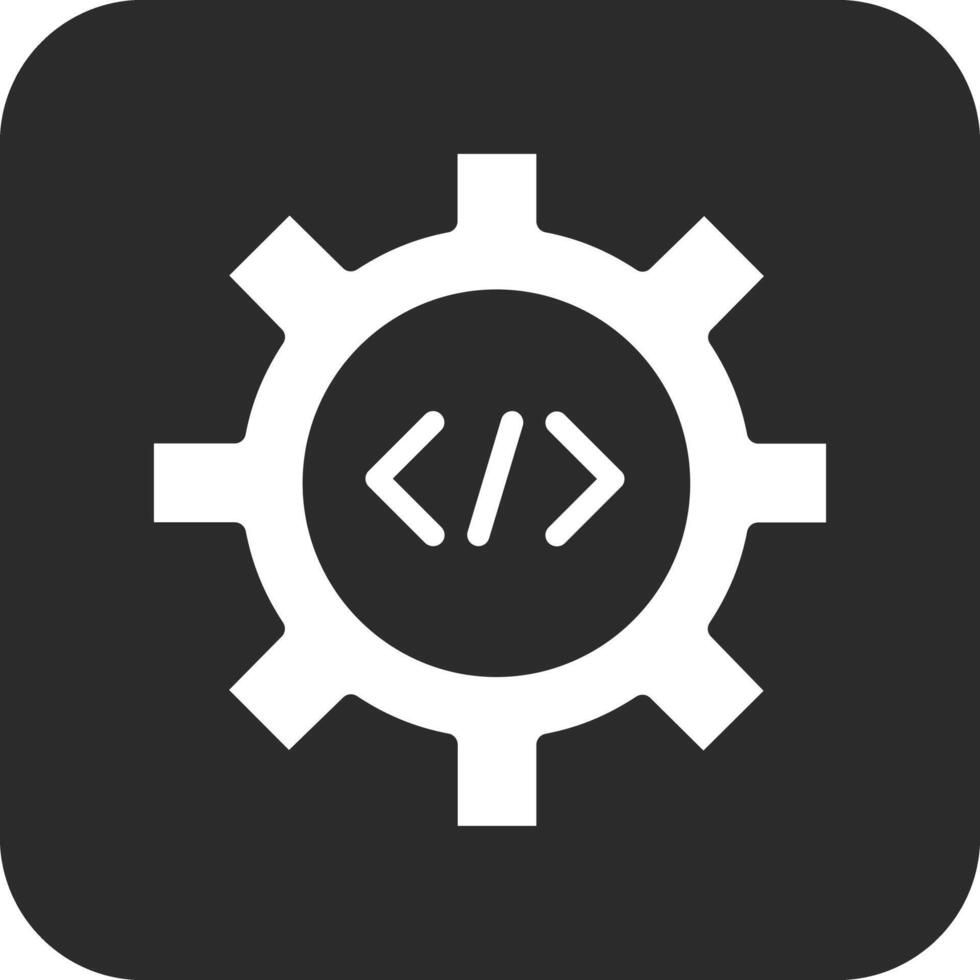 programación ajustes vector icono