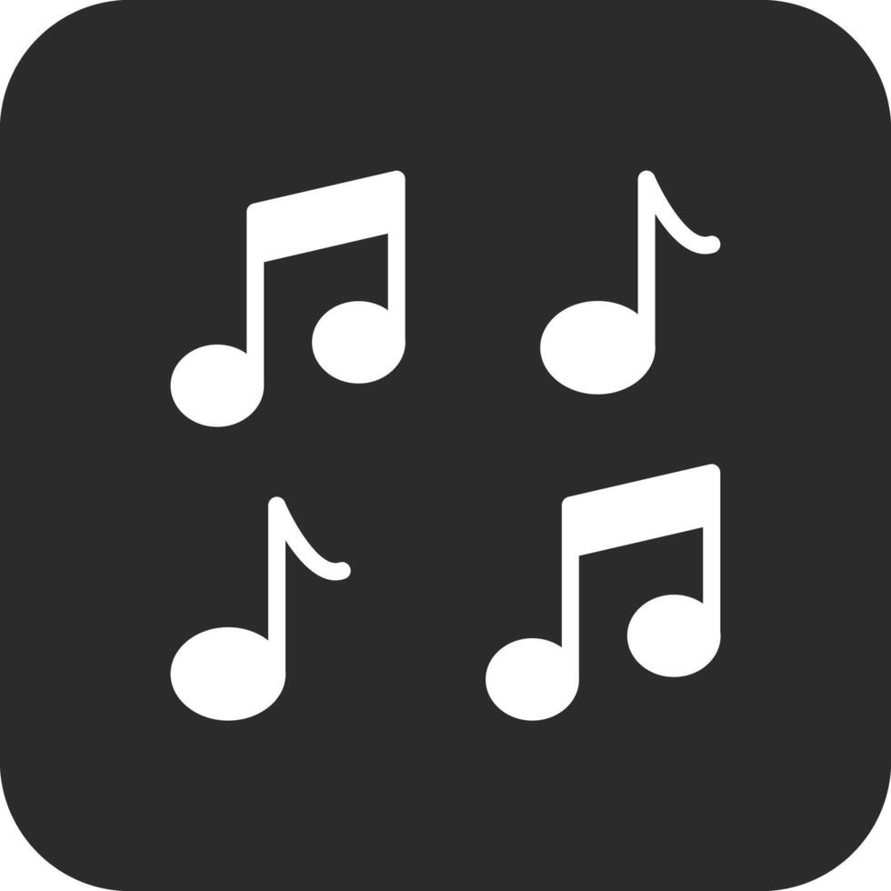 Musical Notes Vector Icon