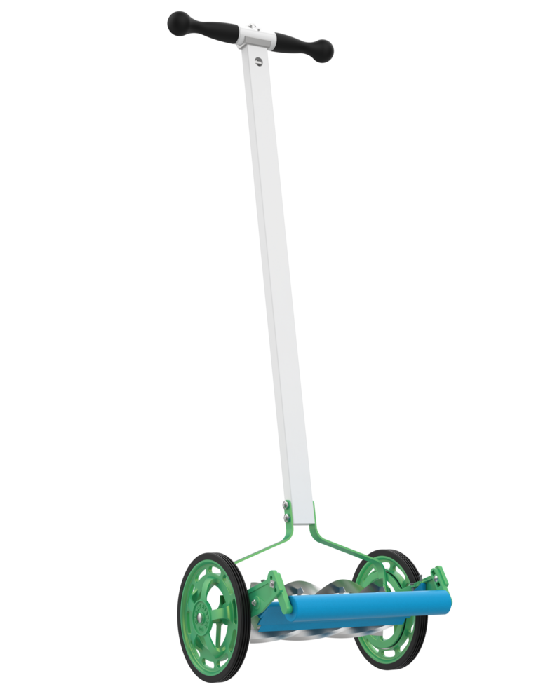 Lawn trimmer isolated on background. 3d rendering - illustration png