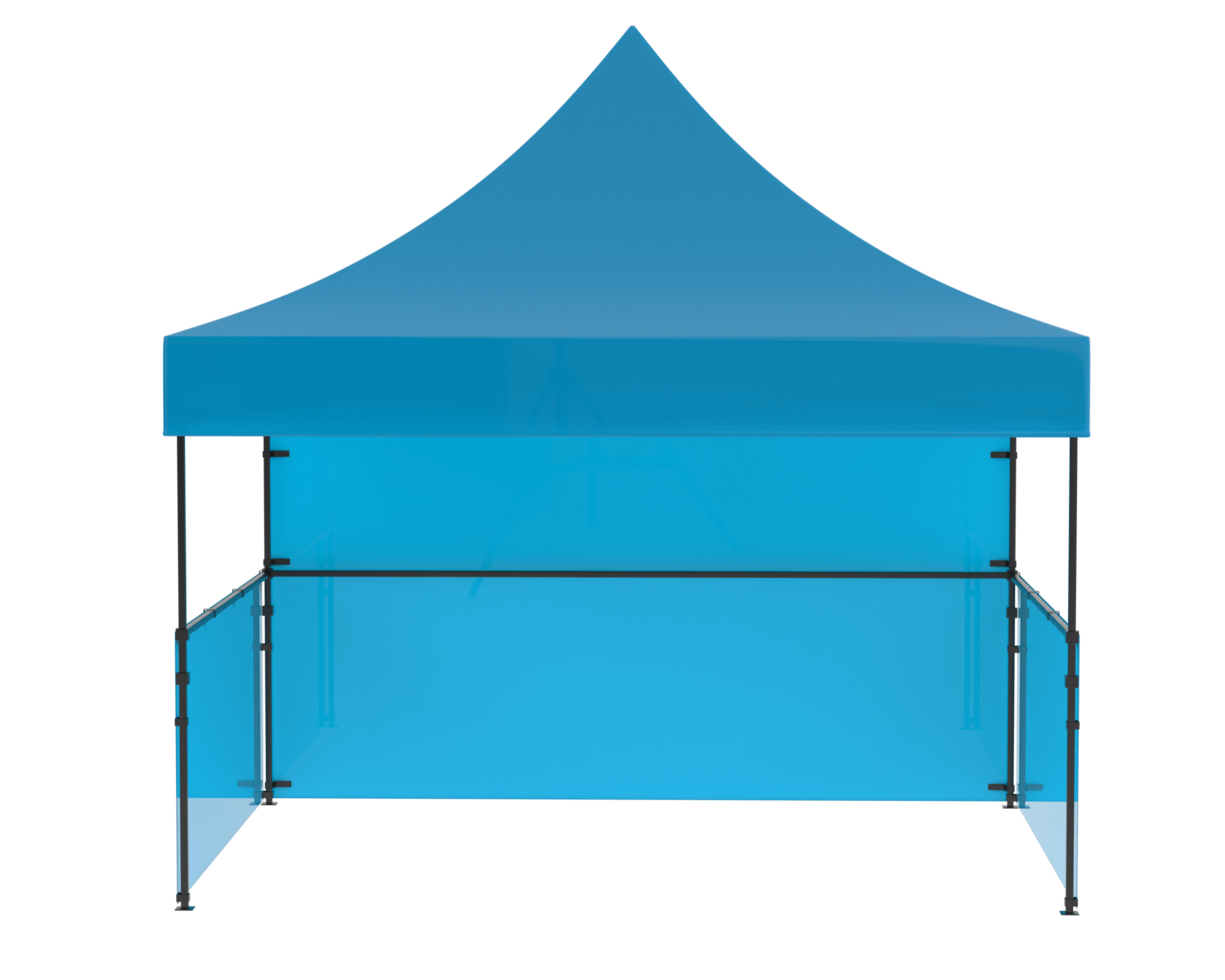 Veranstaltung Stand isoliert auf Hintergrund. 3d Rendern - - Illustration png