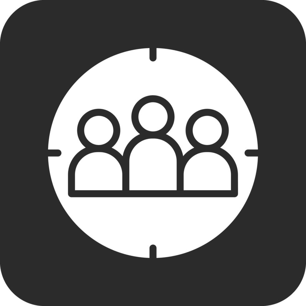 Target Audience Vector Icon