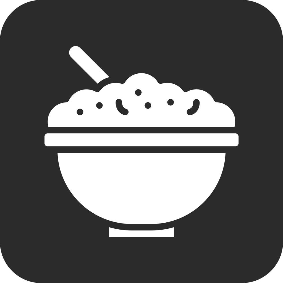 cereal cuenco vector icono