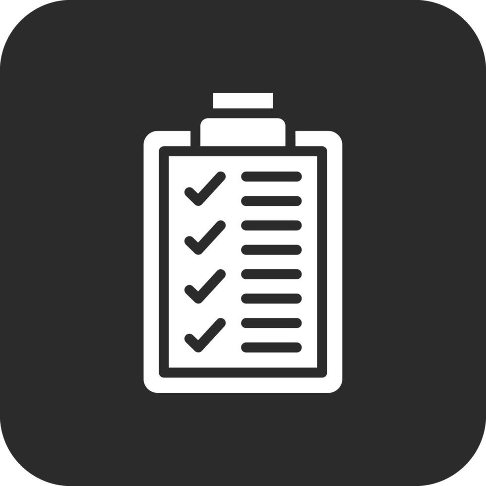 Checklist Vector Icon