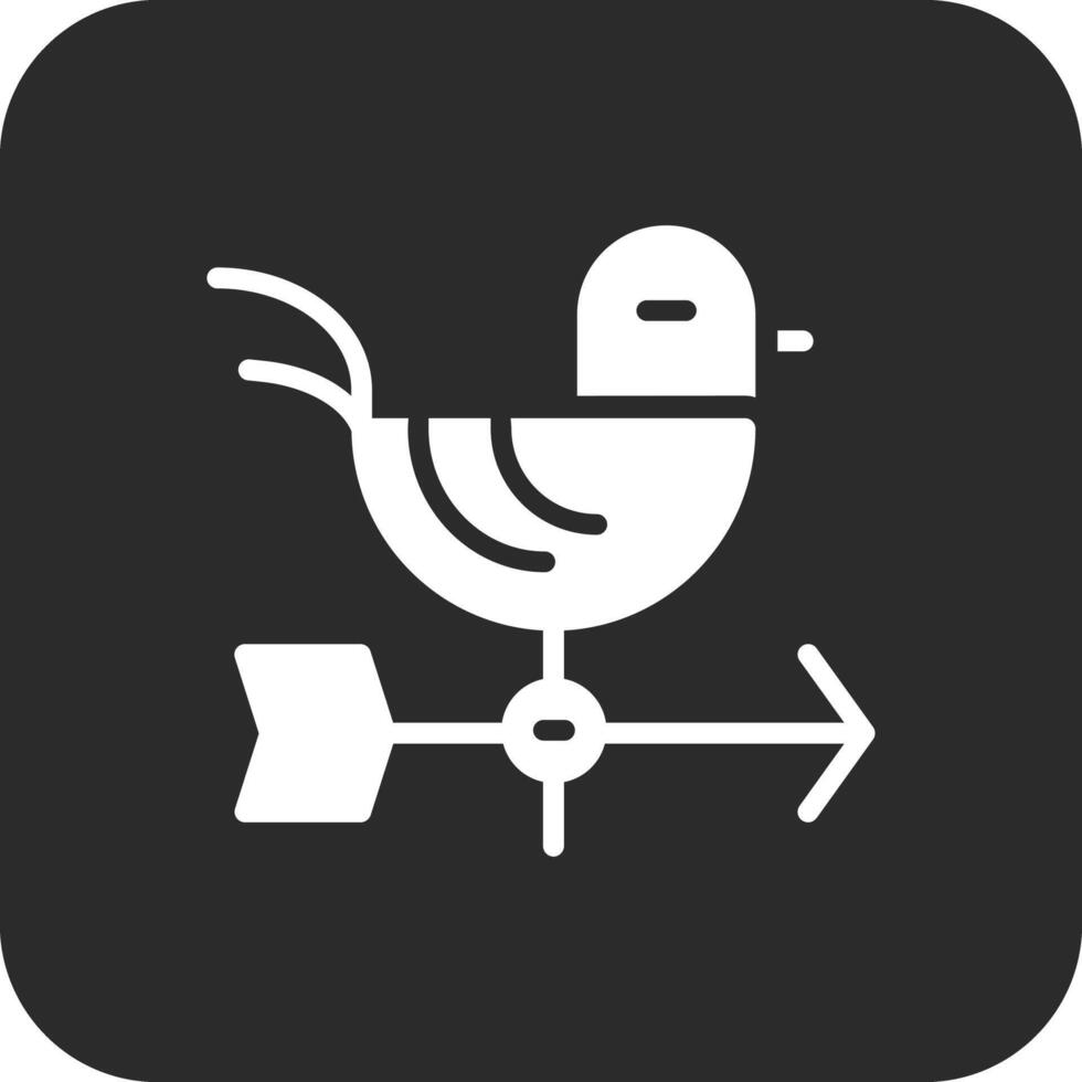 Weather Vane Vector Icon