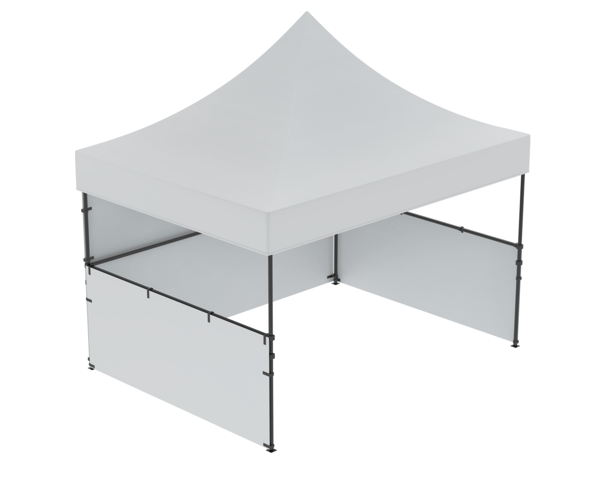 Event booth isolated on background. 3d rendering - illustration png