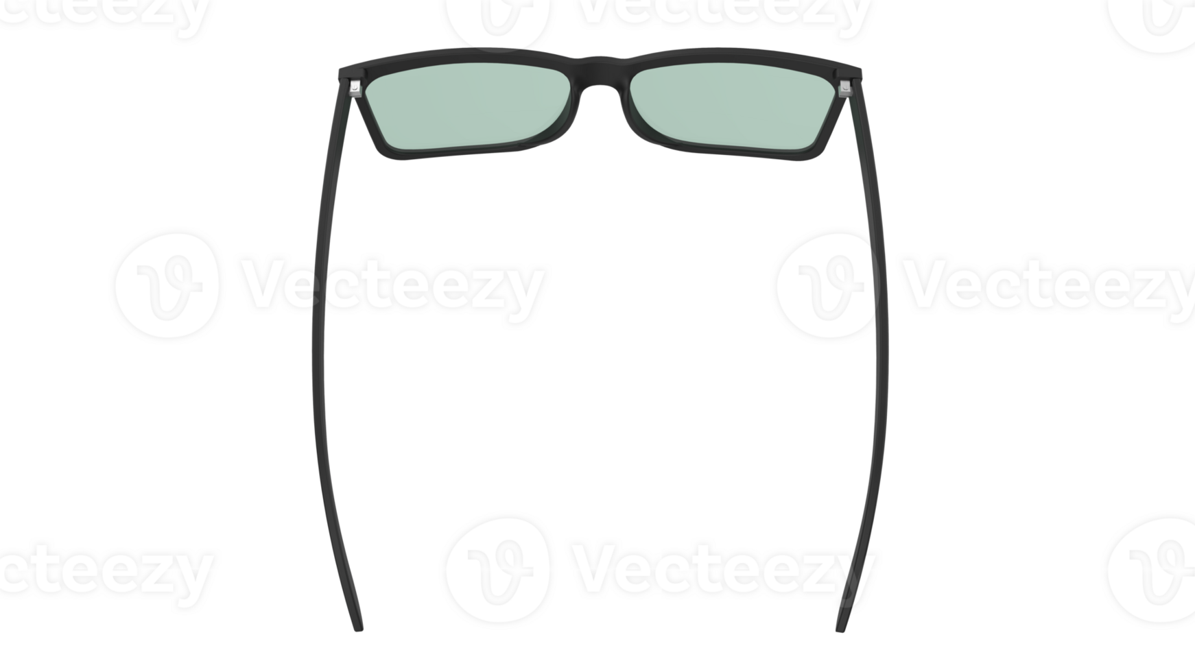 Sun glasses isolated on background. 3d rendering - illustration png