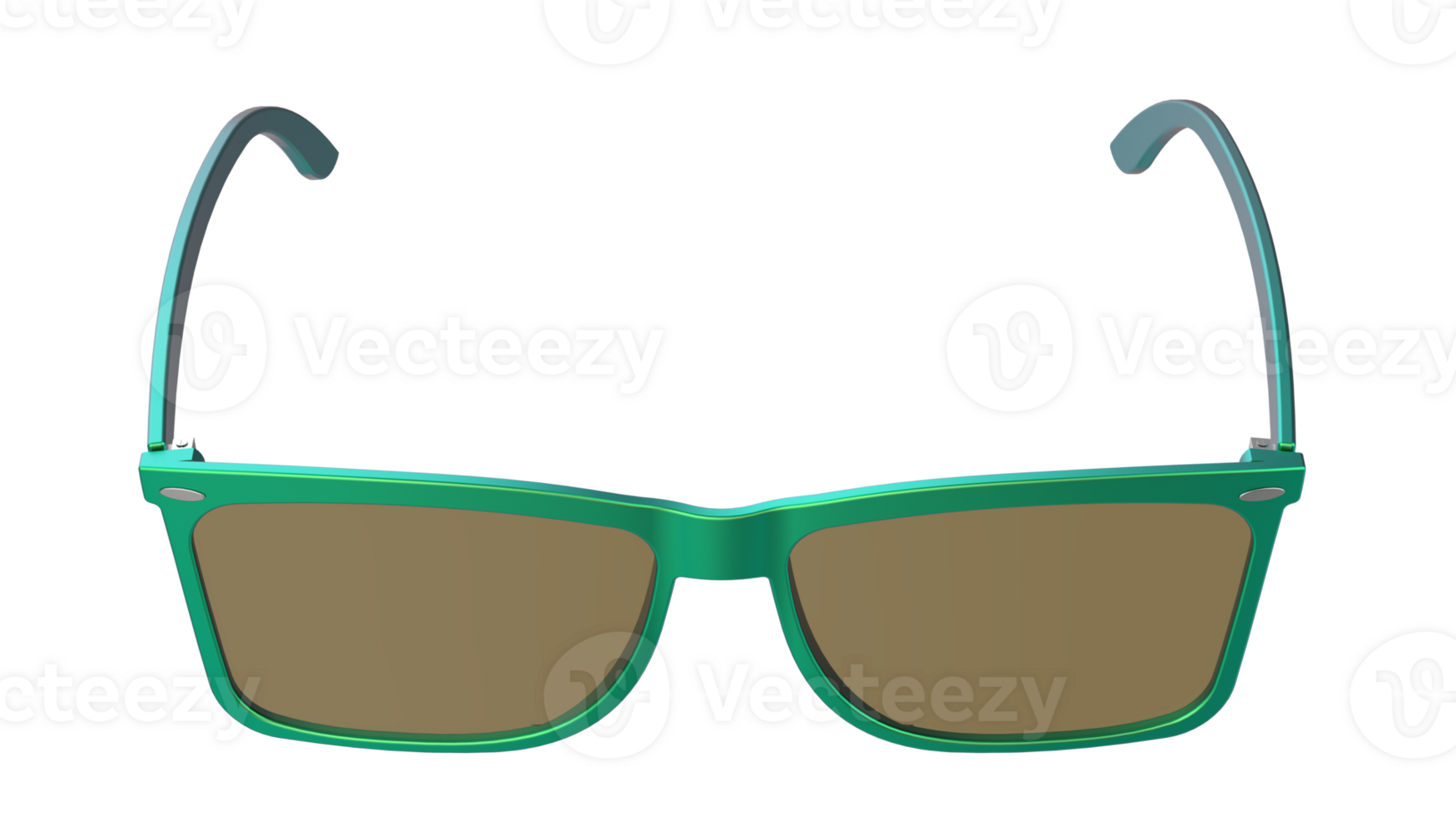 Sun glasses isolated on background. 3d rendering - illustration png