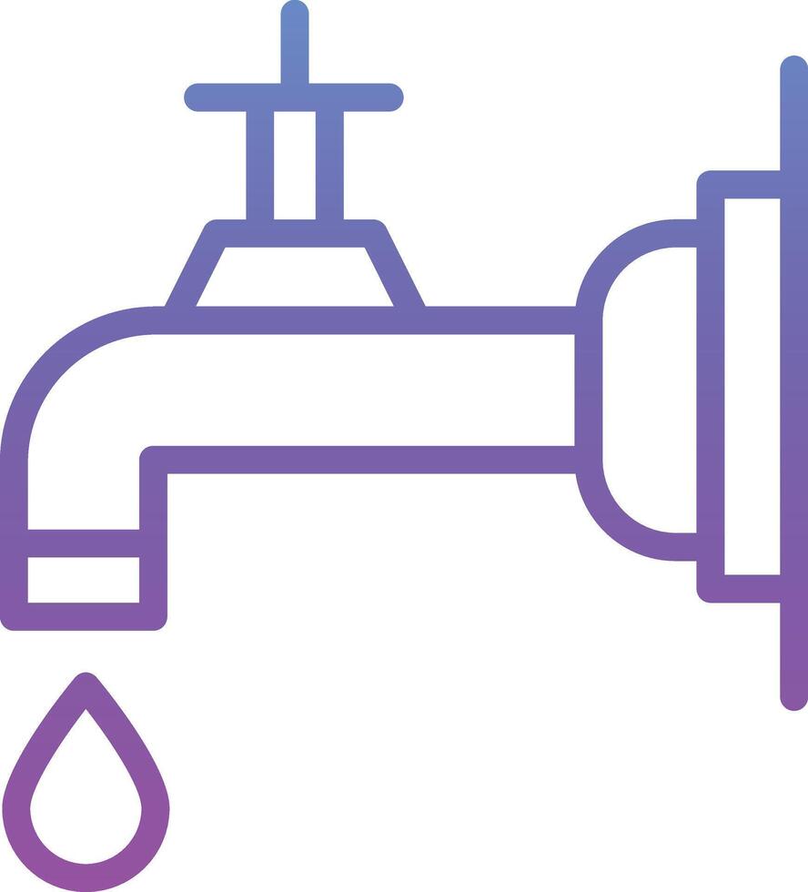 Water Tap Vector Icon