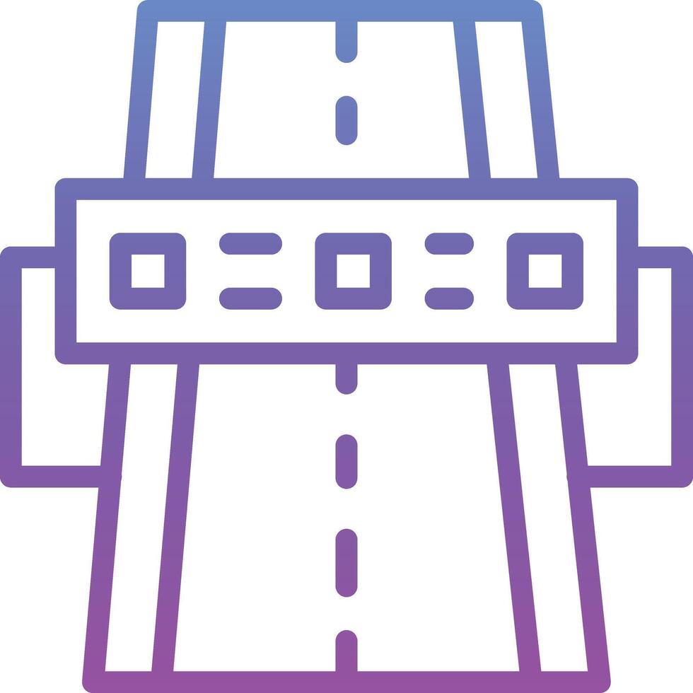 Highway Vector Icon