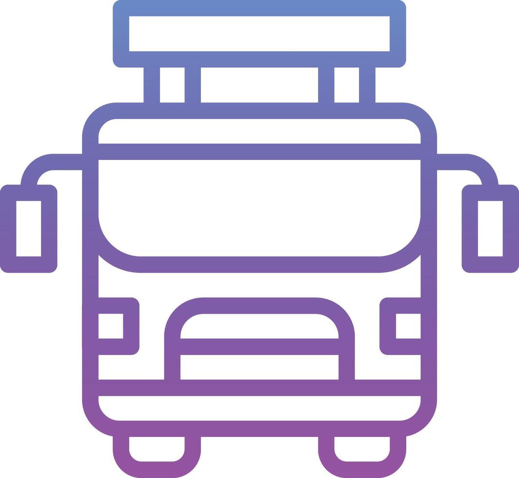 Public Transport Vector Icon