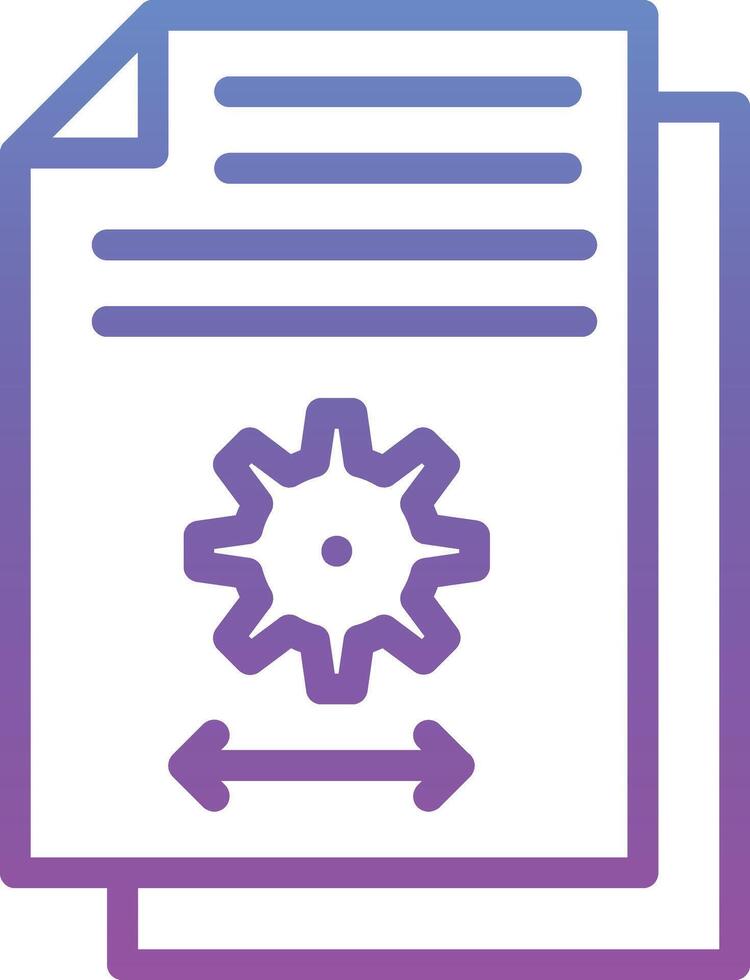 Industry Documents Vector Icon