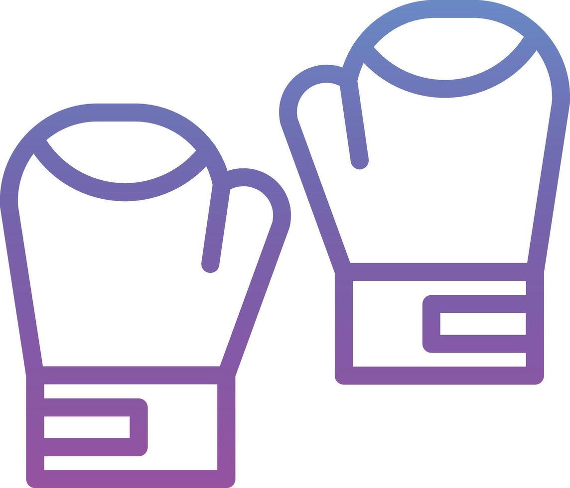 Boxing Gloves Vector Icon