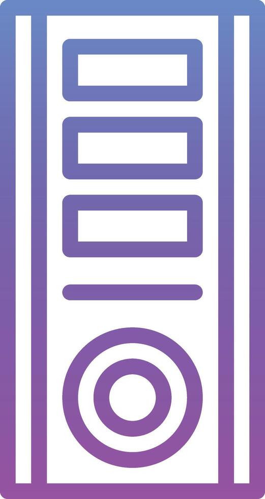 Computer Tower Vector Icon