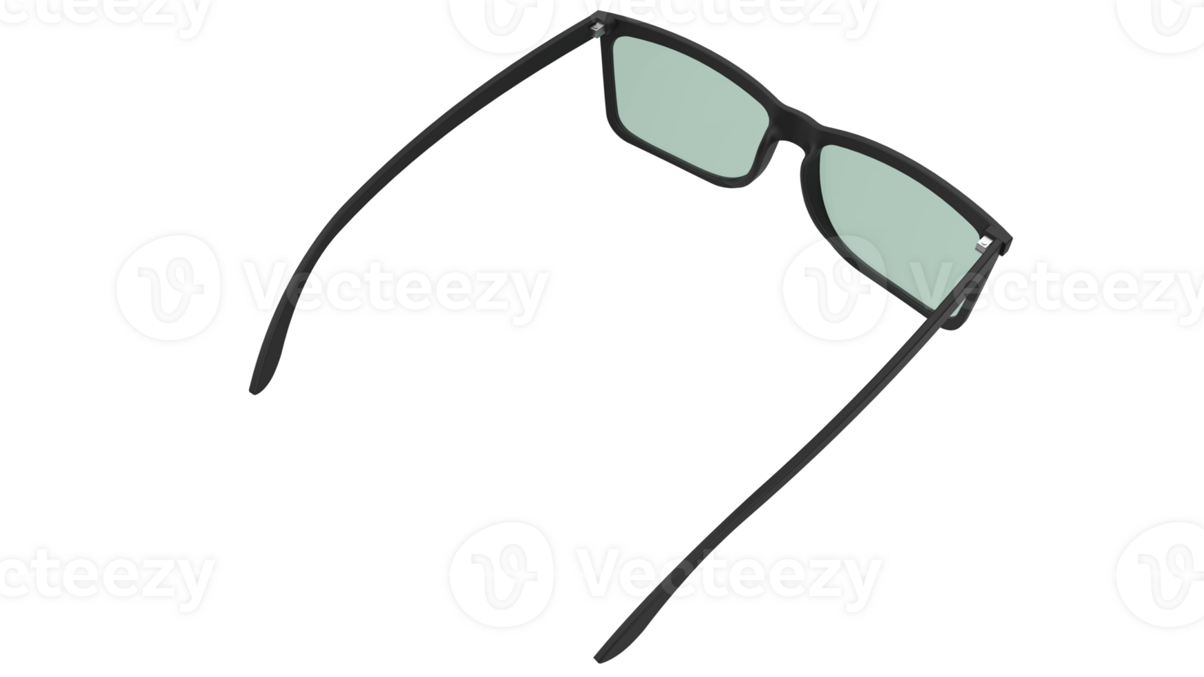 Sun glasses isolated on background. 3d rendering - illustration png