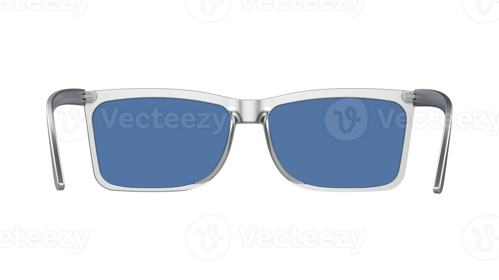 Sun glasses isolated on background. 3d rendering - illustration png