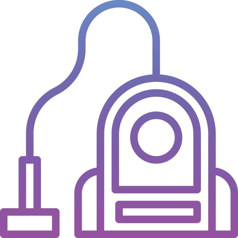 Smart Vecuum Cleaner Vector Icon