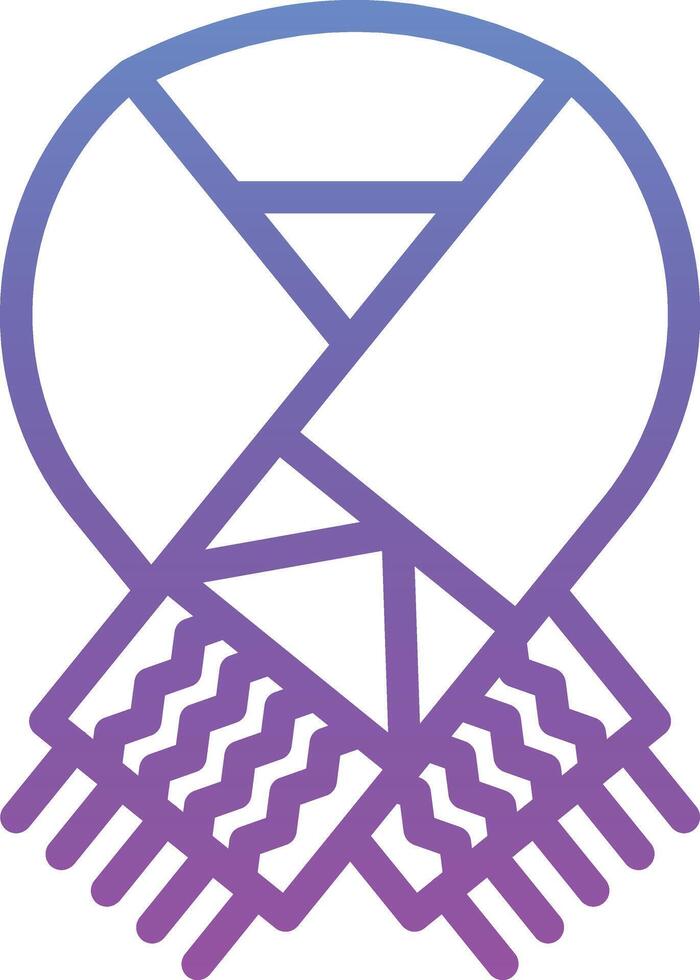 Scarf Vector Icon