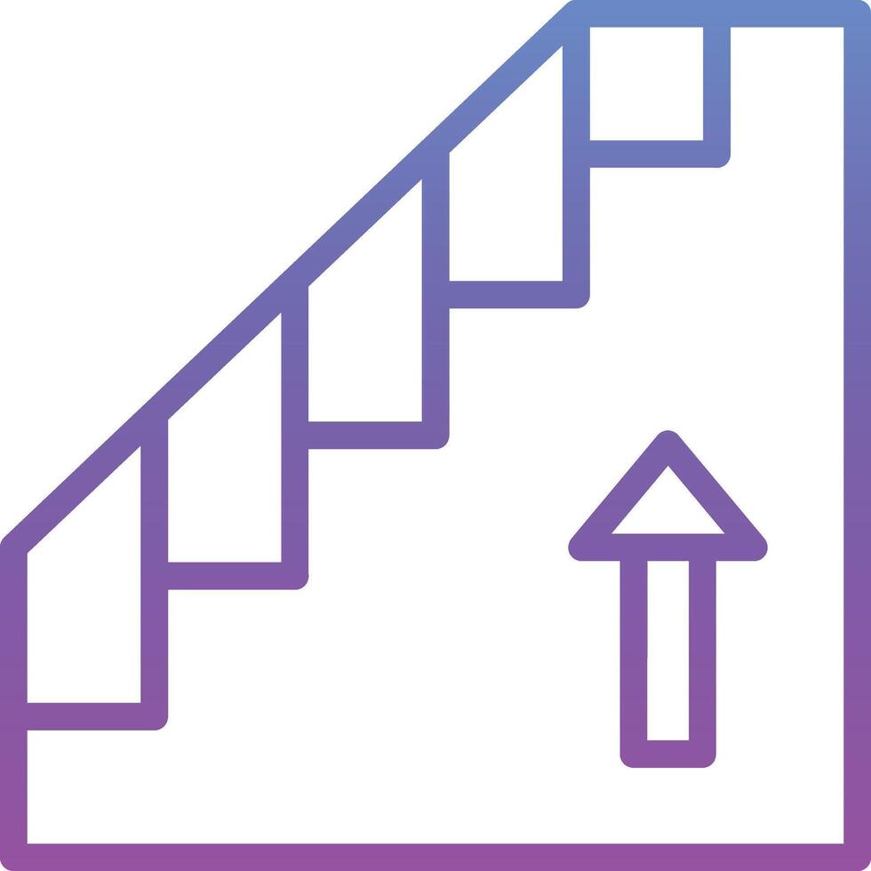 Stairs Vector Icon