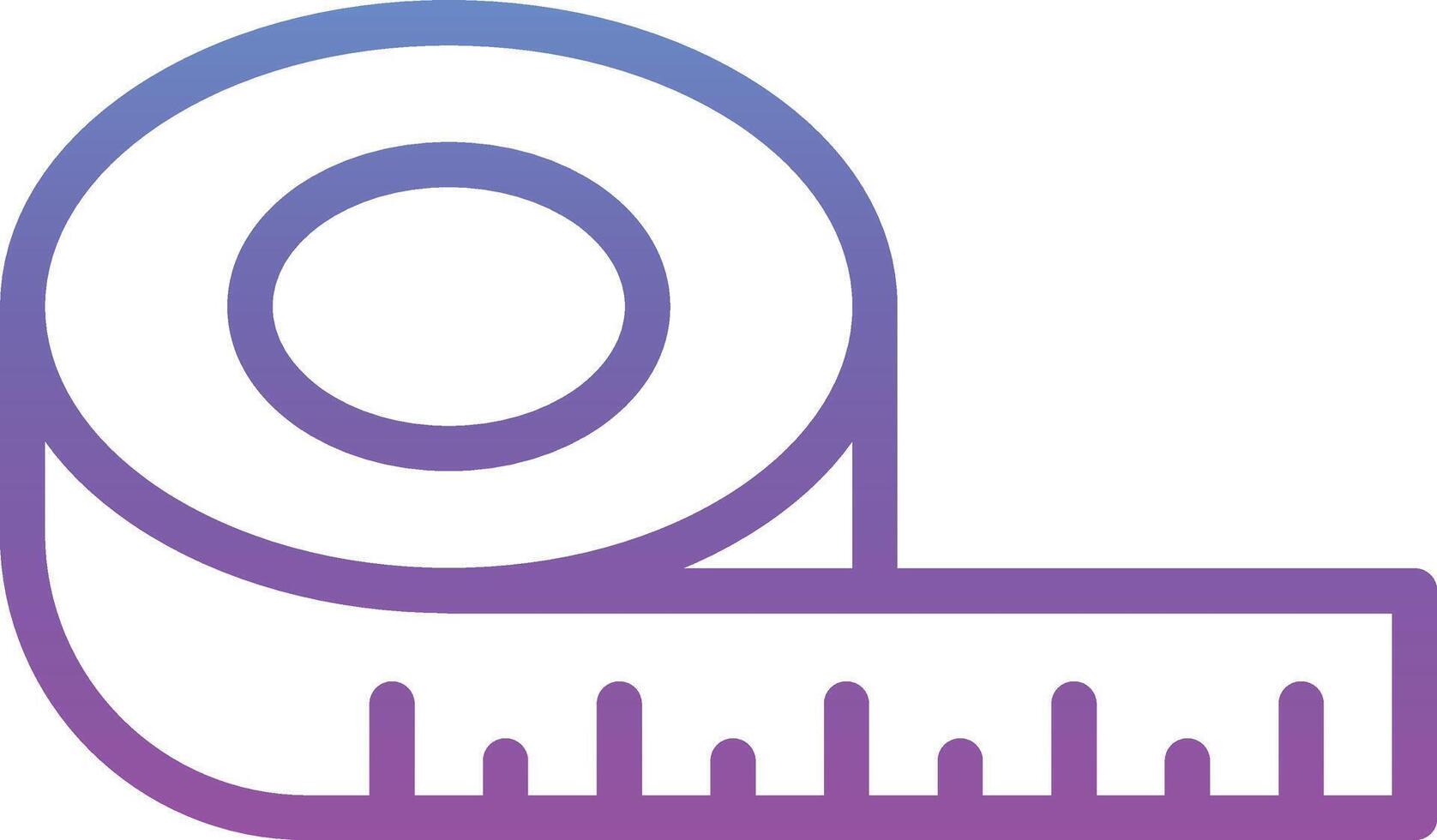Measure Tape Vector Icon