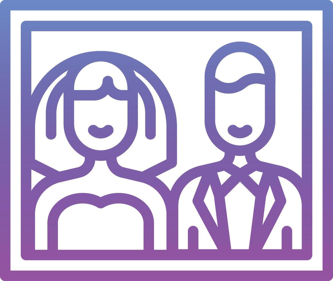 Wedding Photos Vector Icon