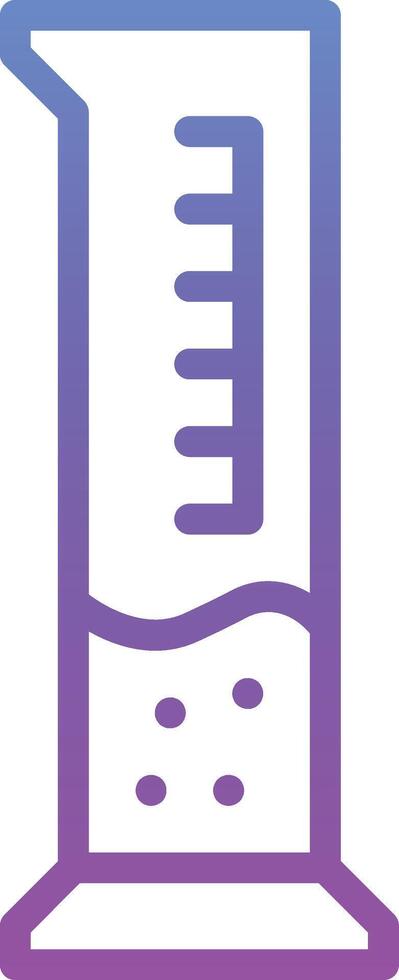 Graduated Cylinder Vector Icon