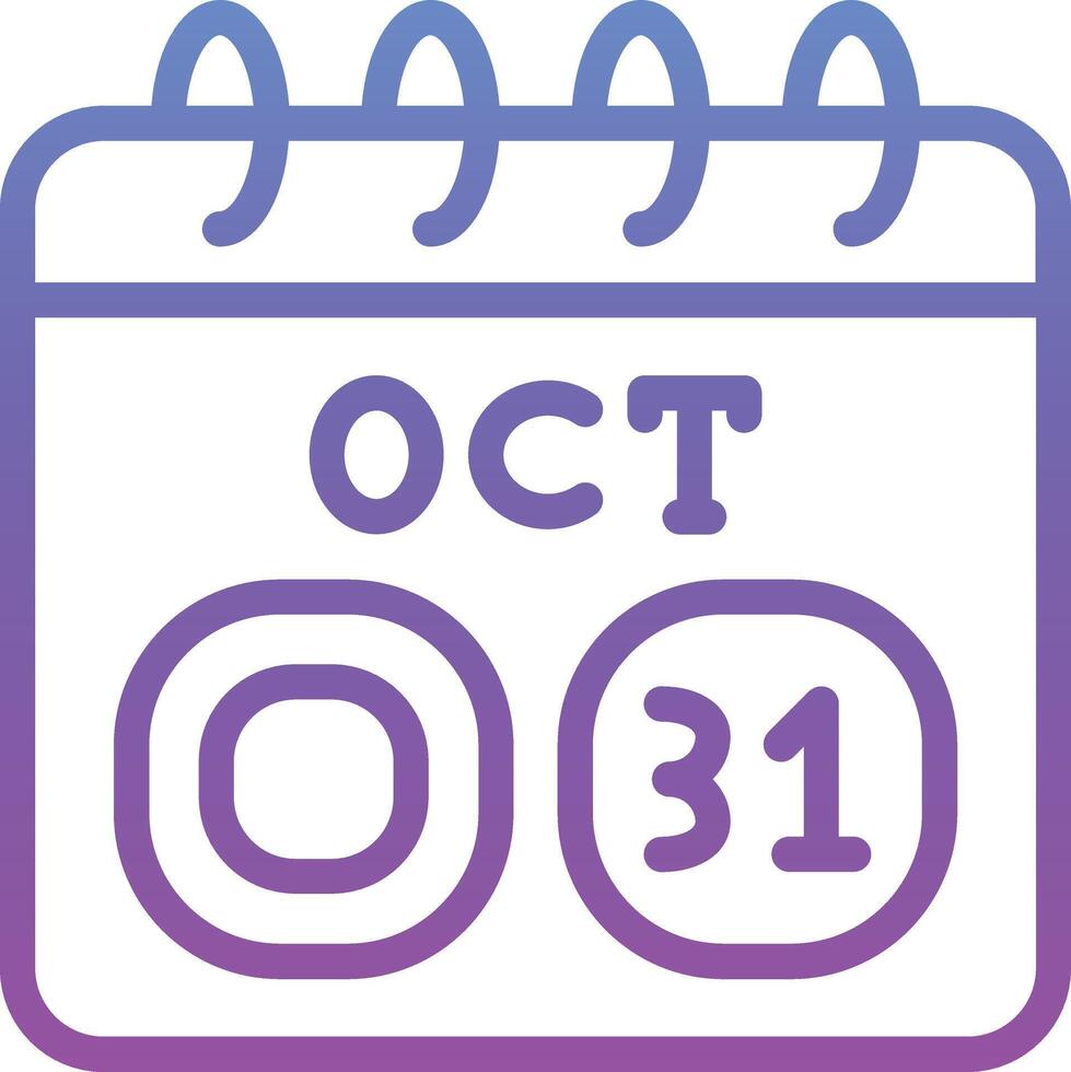 October 31st Vector Icon