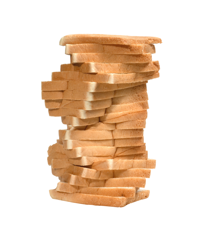 Sliced bread isolated png