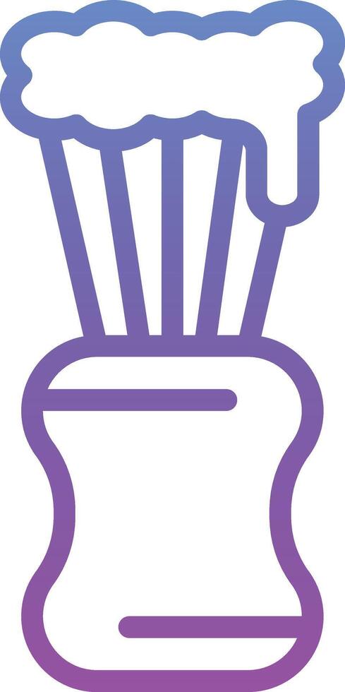 Shaving Brush Vector Icon