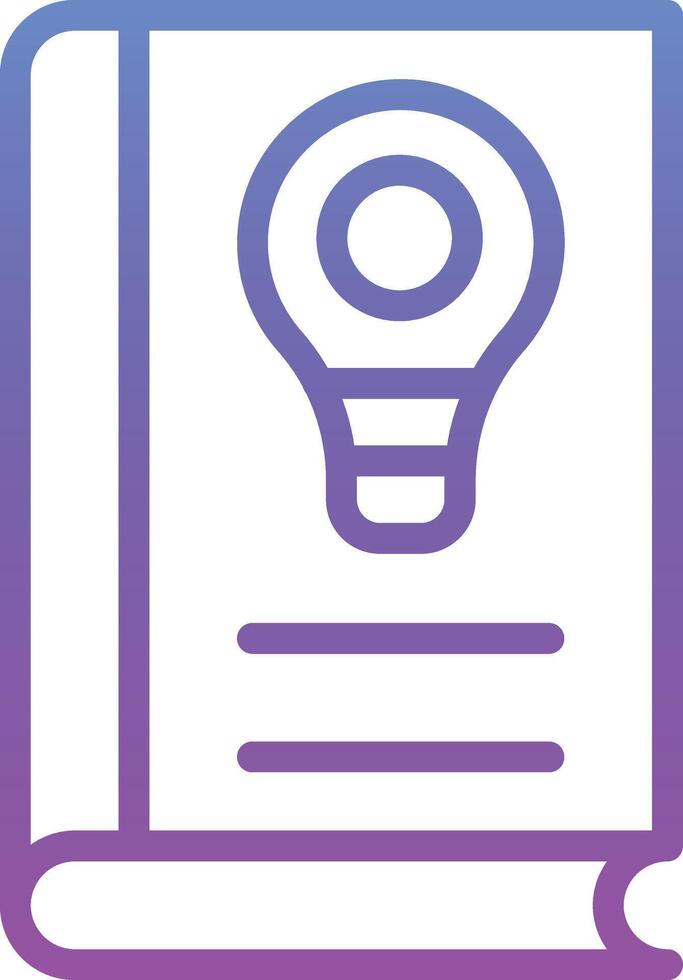 Physics Book Vector Icon