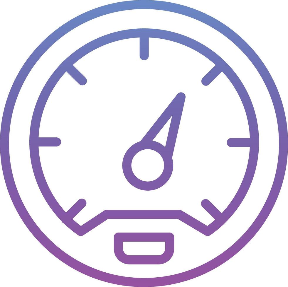 Tachometer Vector Icon