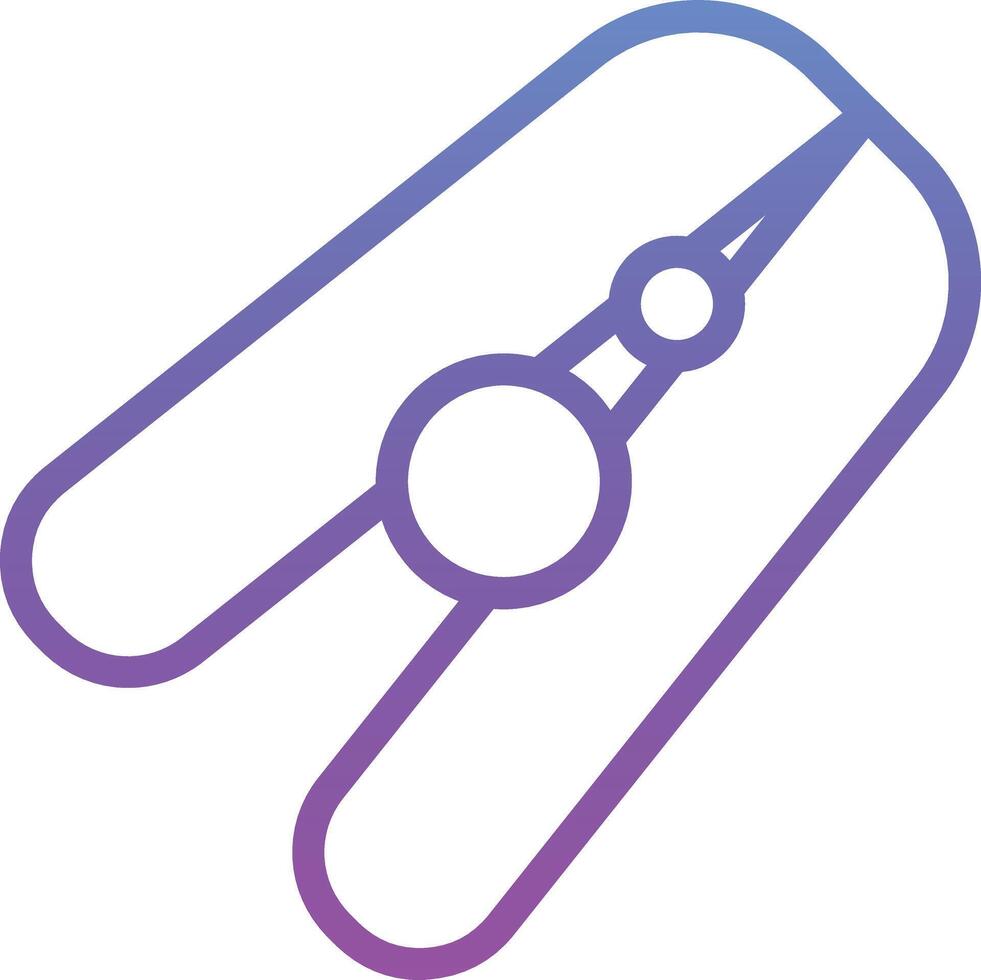 Clothes Pin Vector Icon