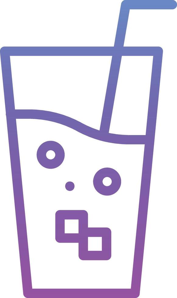 Cold Drink Vector Icon