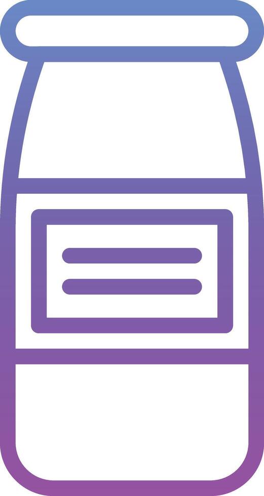Milk Bottle Vector Icon