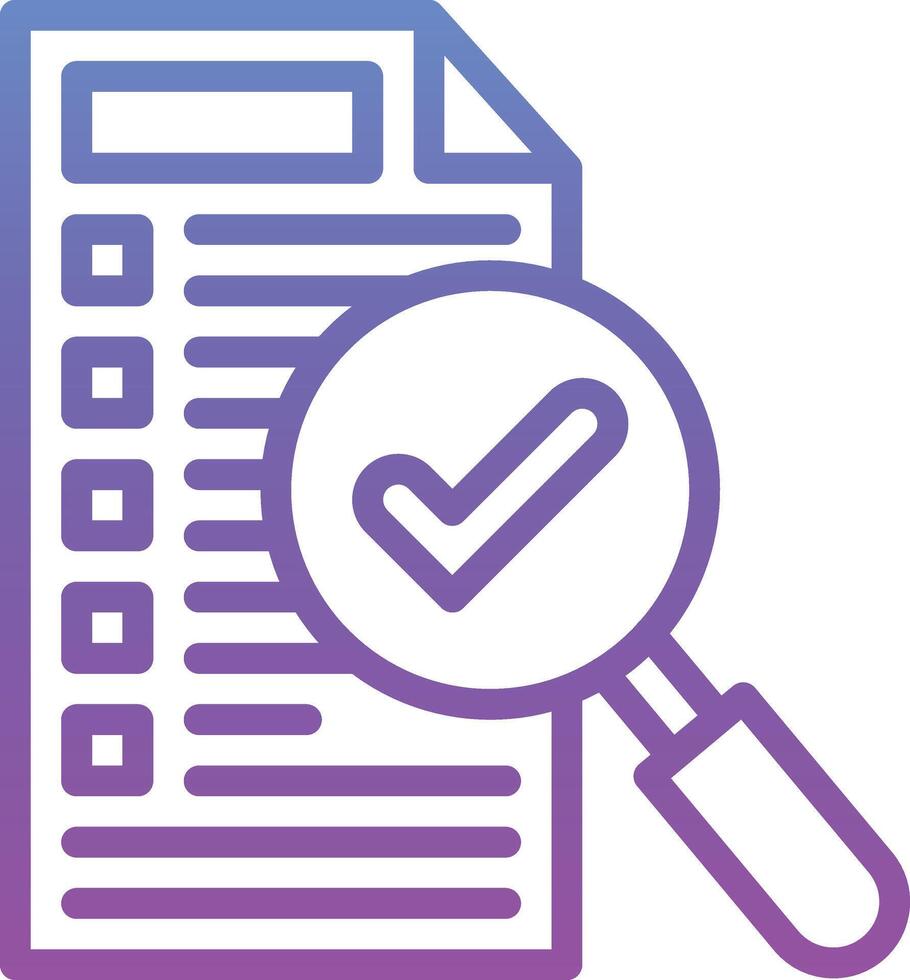 Seo Checklist Vector Icon