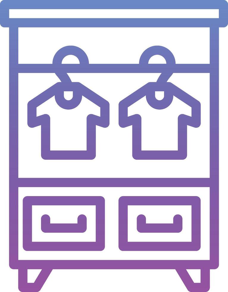 Clothes Rack Vector Icon