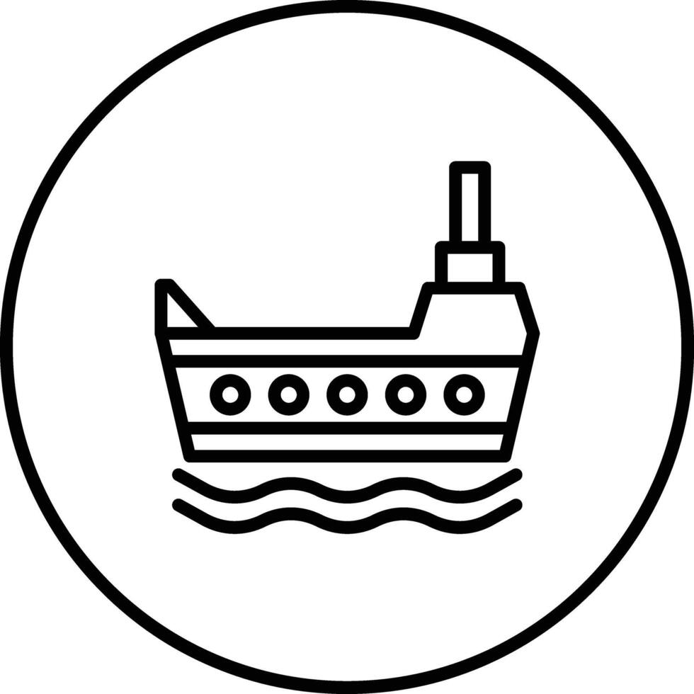 Ship Vector Icon