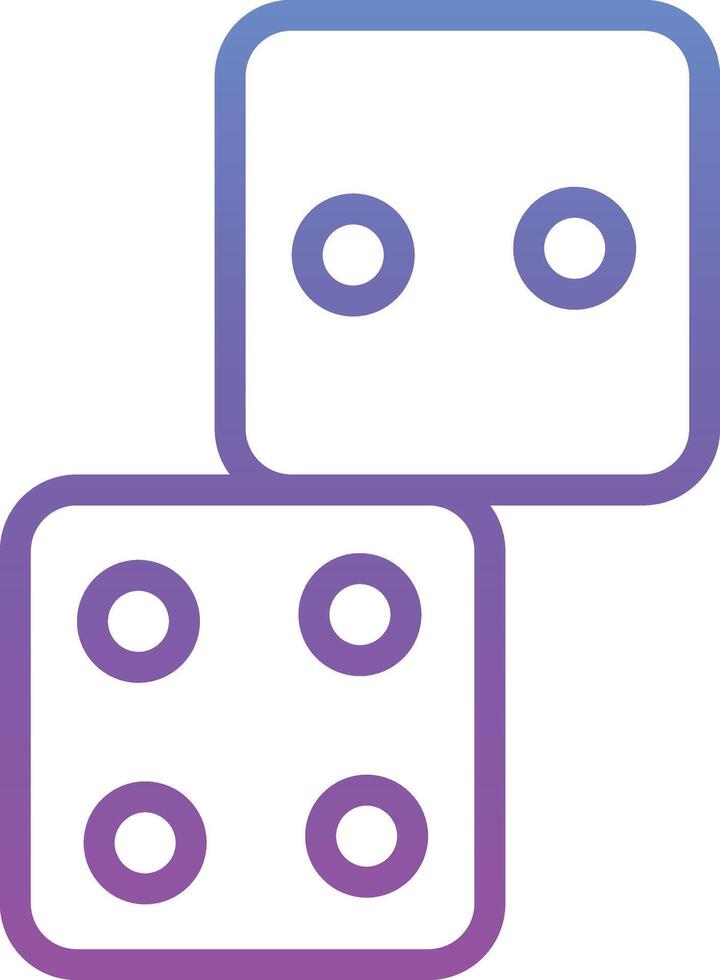 Dices Vector Icon