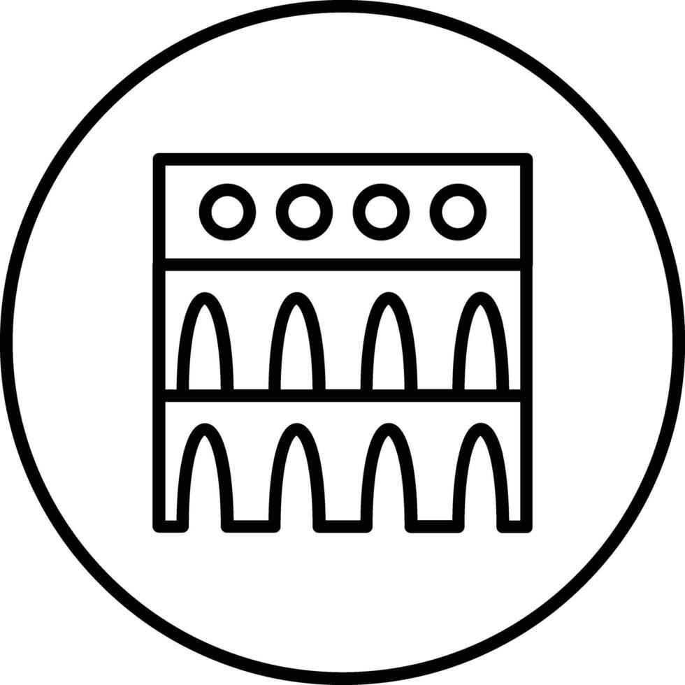 Aqueduct Vector Icon