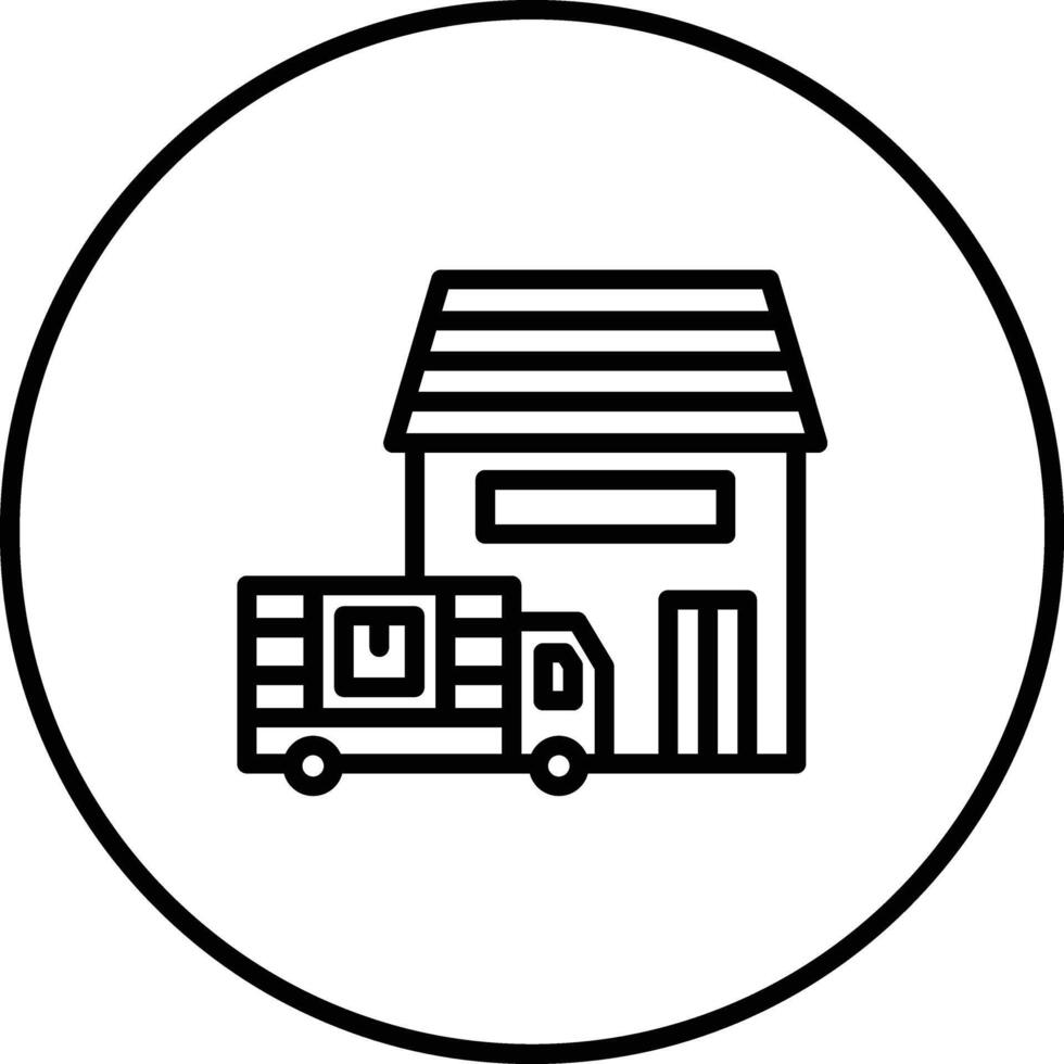 Home Delivery Vector Icon