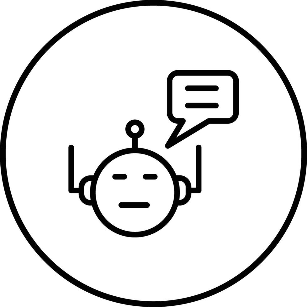 Chatbot Vector Icon