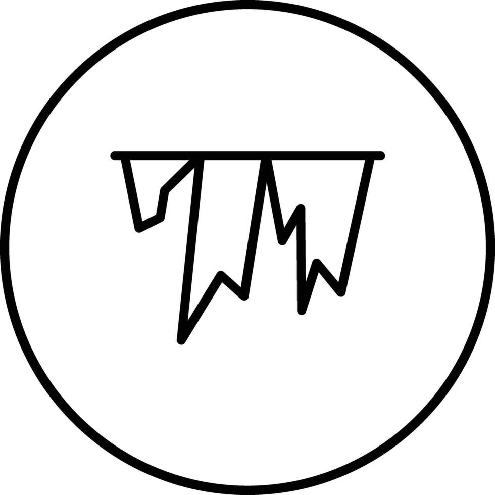 Icicle Vector Icon
