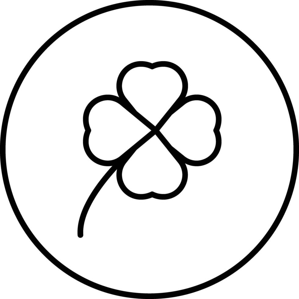 Clover Vector Icon