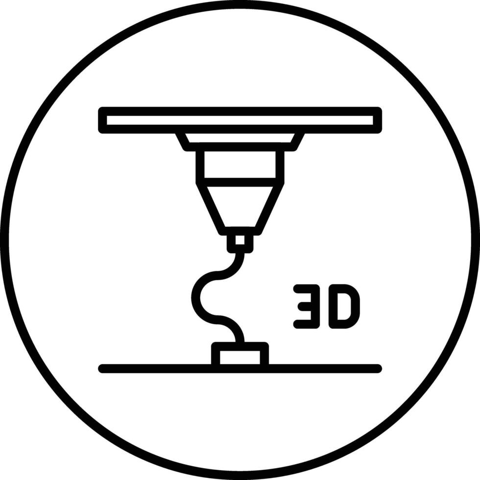 Engineering Printer Vector Icon