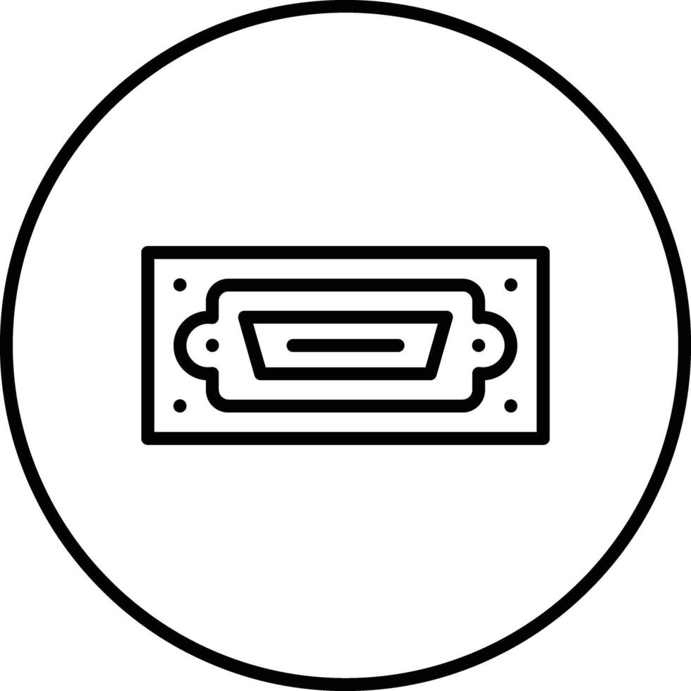 Vga Port Vector Icon