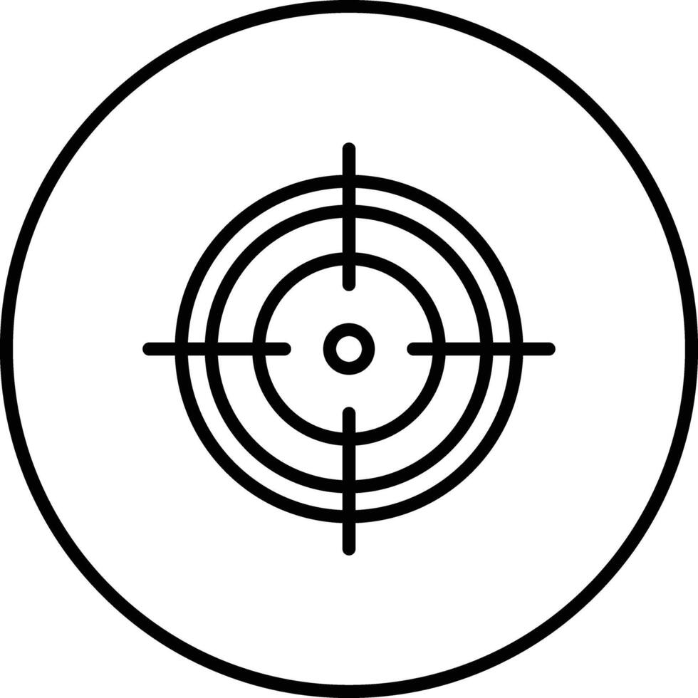 Shoot Target Vector Icon
