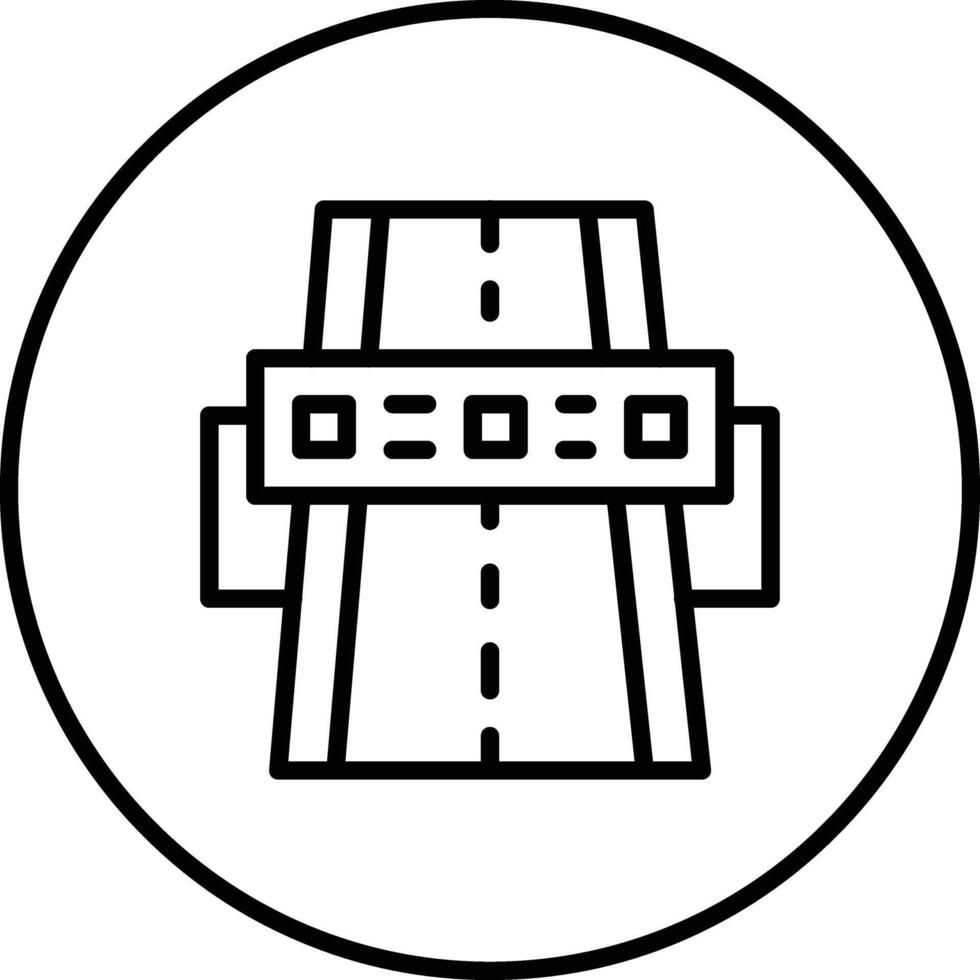 Highway Vector Icon