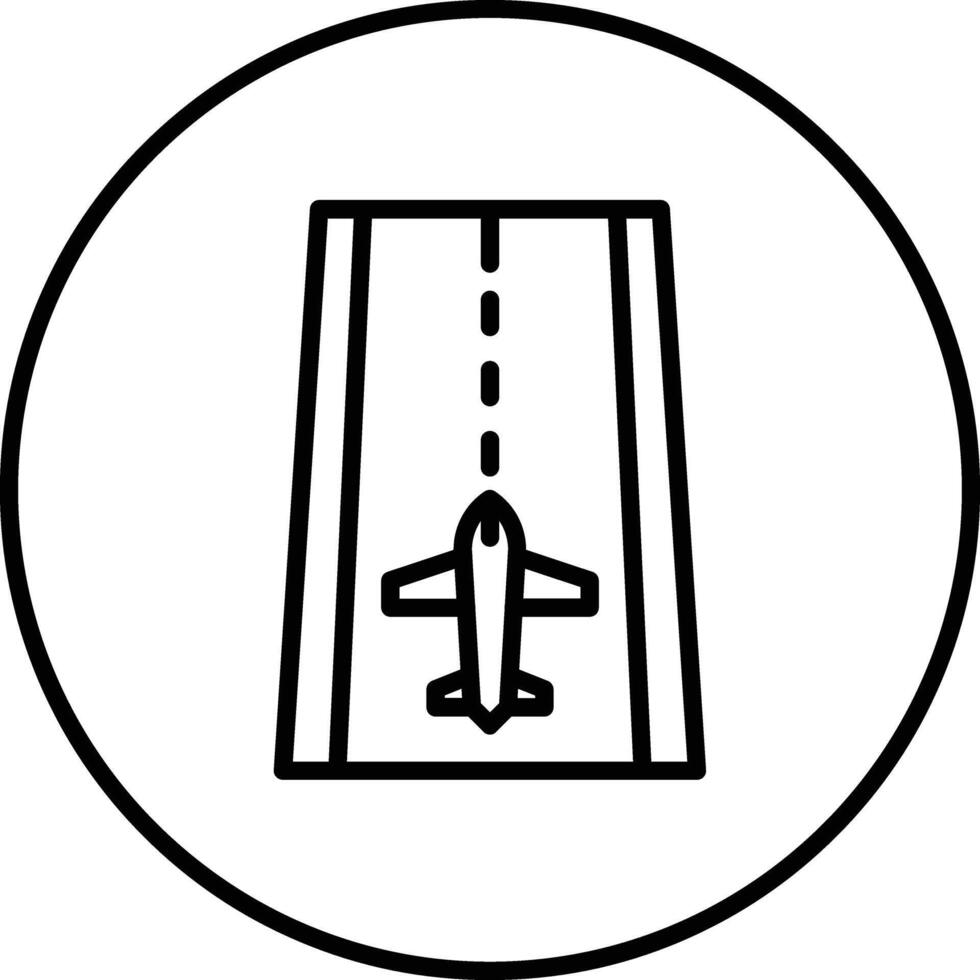 Runway Vector Icon