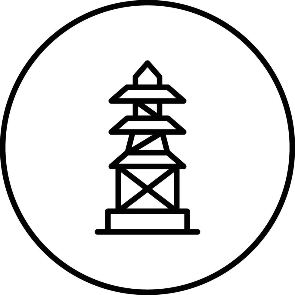 Signal Tower Vector Icon