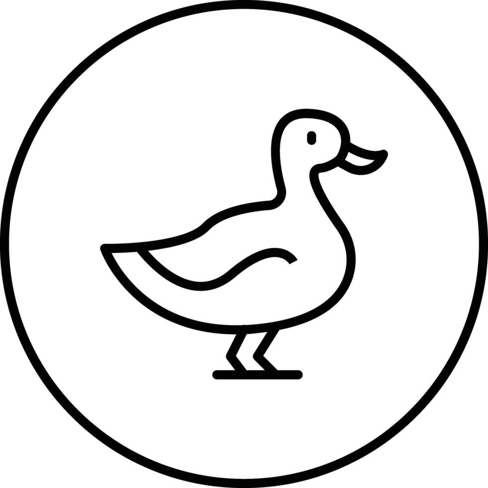 Duck Vector Icon